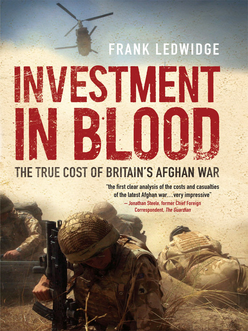 Title details for Investment in Blood by Frank Ledwidge - Available